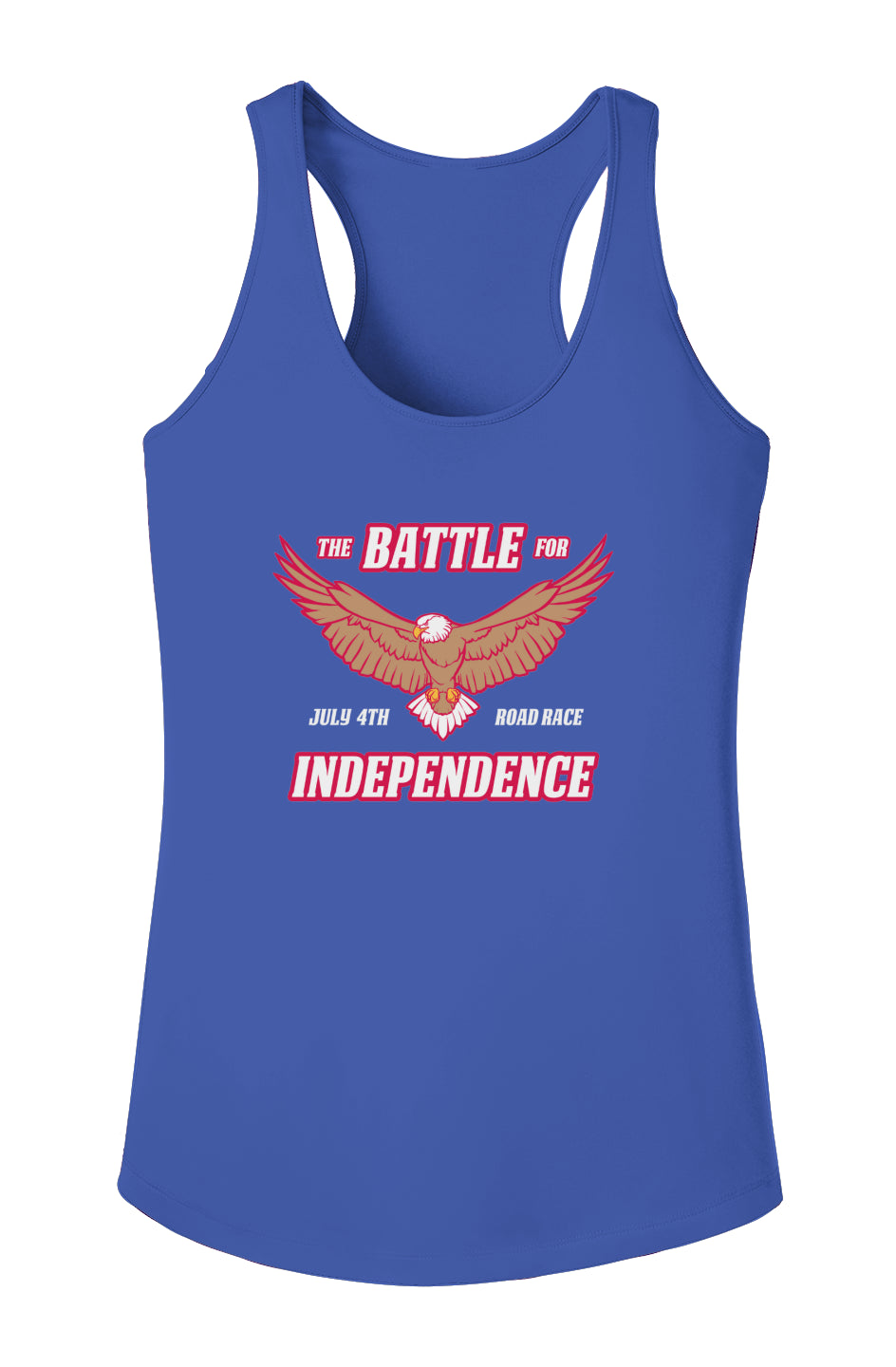 The Battle for Independence Ladies' Competitor Racerback Tank
