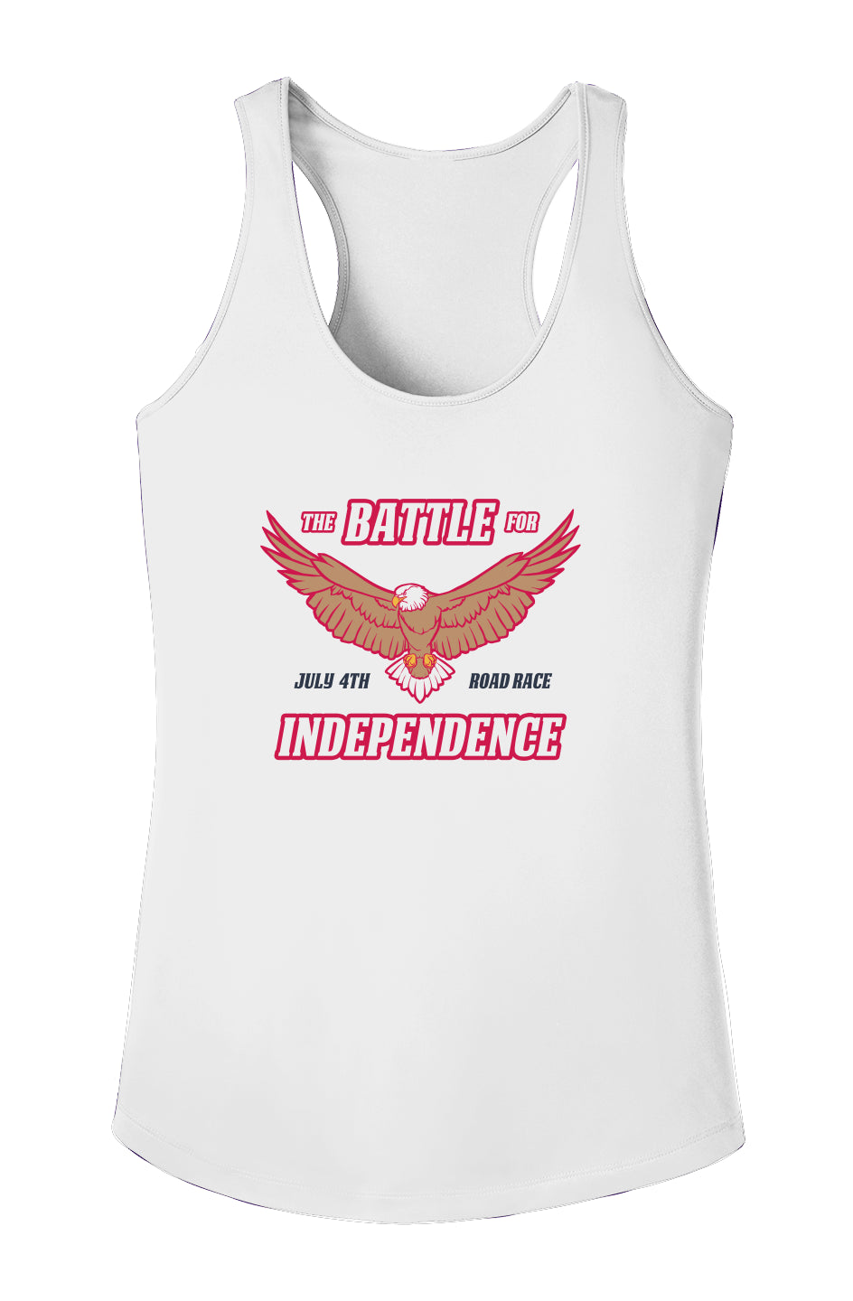 The Battle for Independence Ladies' Competitor Racerback Tank