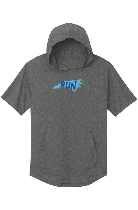 Run Wilmington Wicking Short Sleeve Hoodie