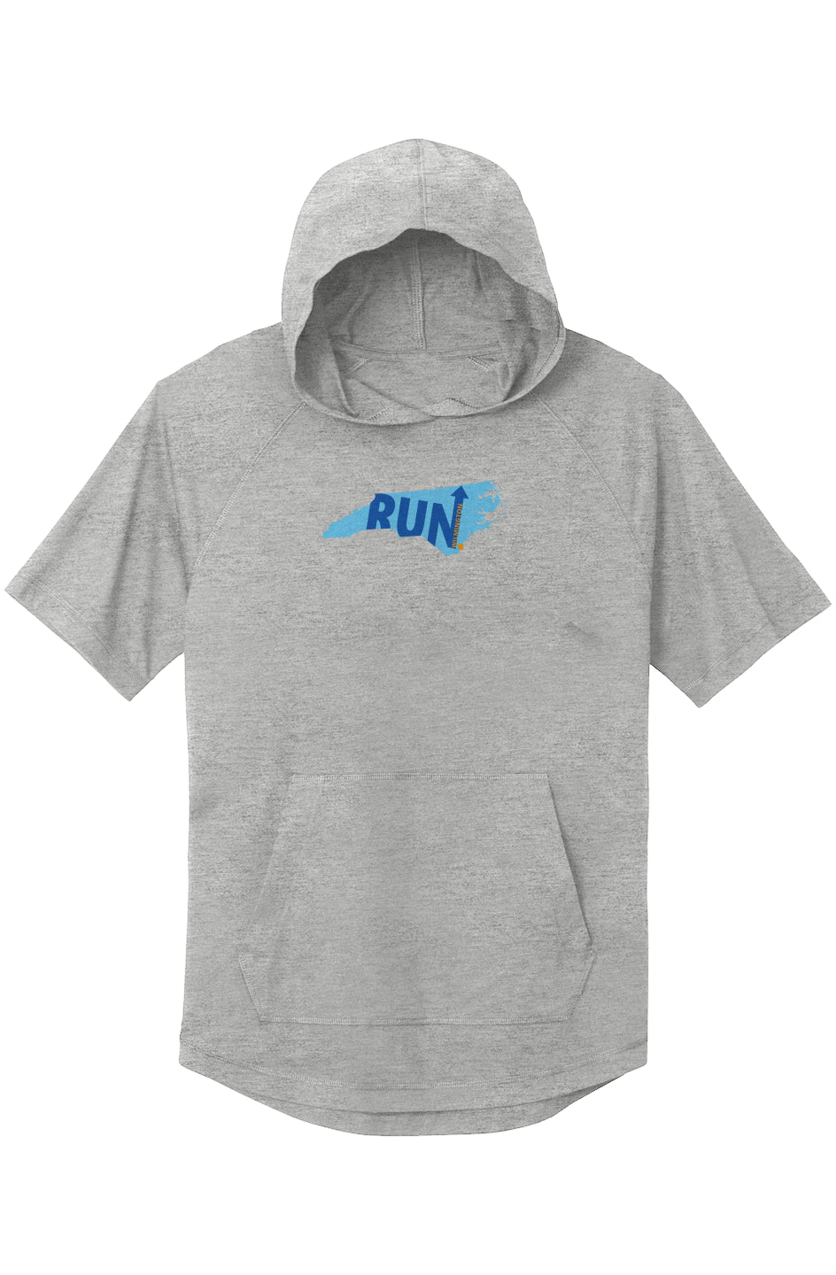 Run Wilmington Wicking Short Sleeve Hoodie