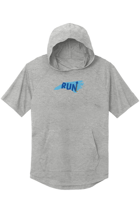 Run Wilmington Wicking Short Sleeve Hoodie
