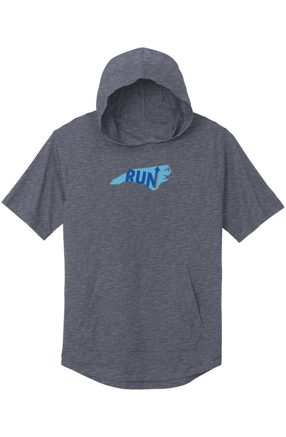 Run Wilmington Wicking Short Sleeve Hoodie