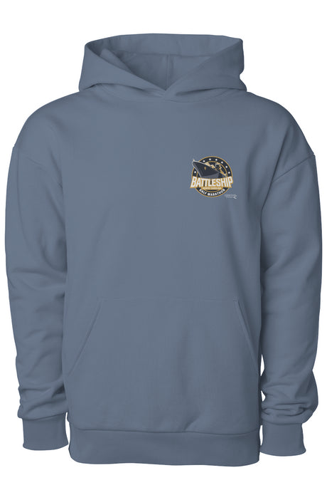 Battleship Half Marathon Premium Pullover Hooded Sweatshirt