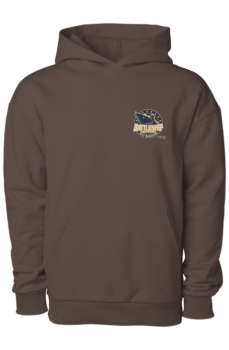 Battleship Half Marathon Premium Pullover Hooded Sweatshirt