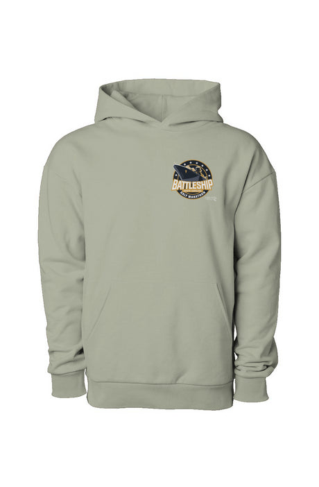 Battleship Half Marathon Premium Pullover Hooded Sweatshirt