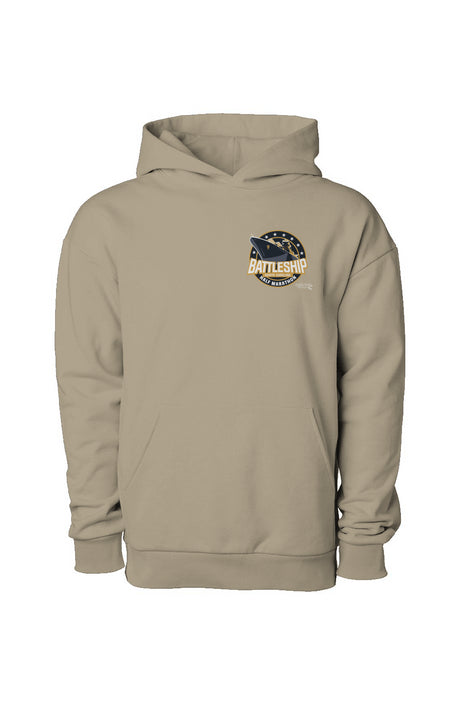Battleship Half Marathon Premium Pullover Hooded Sweatshirt