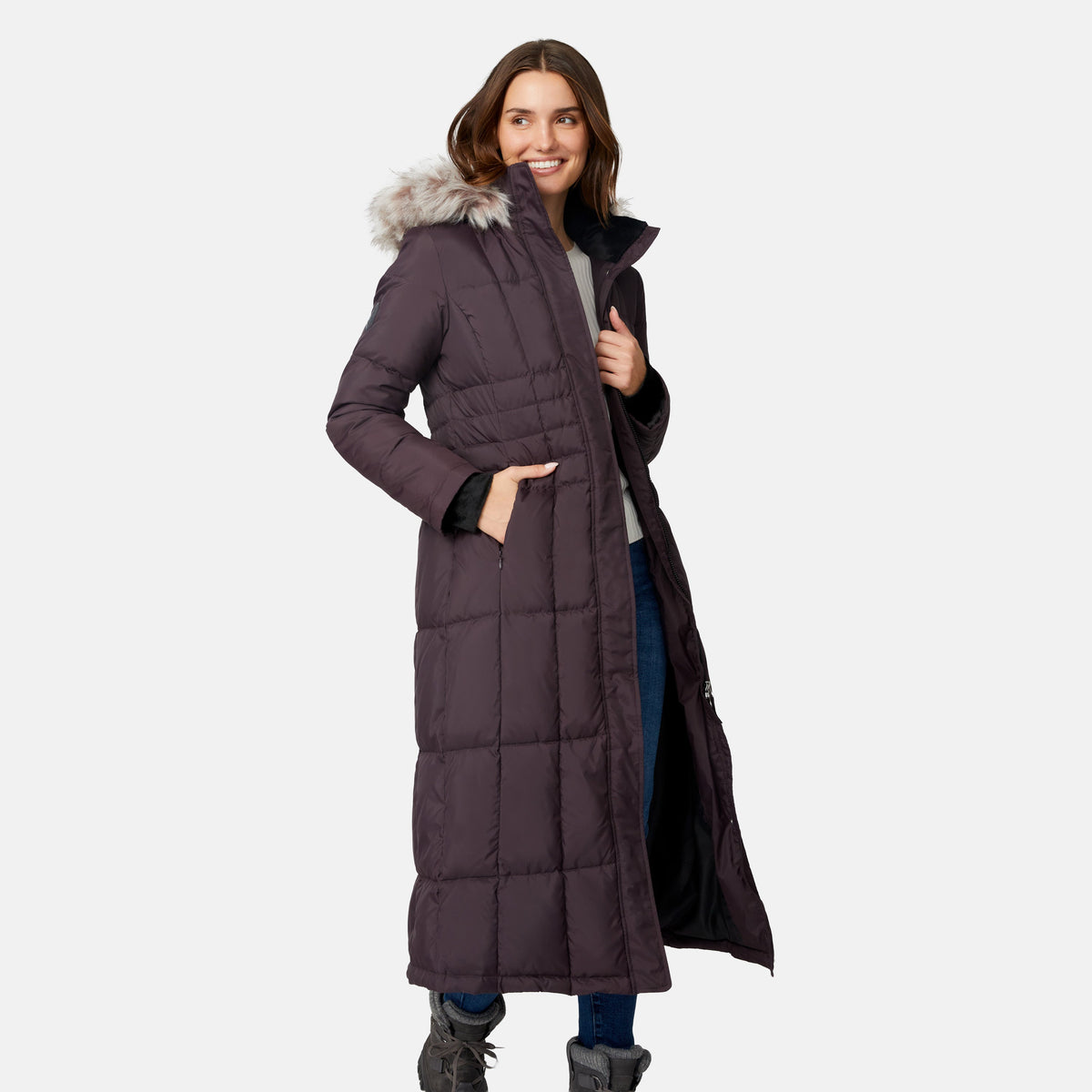 Women's Full Length Splendor Down Jacket