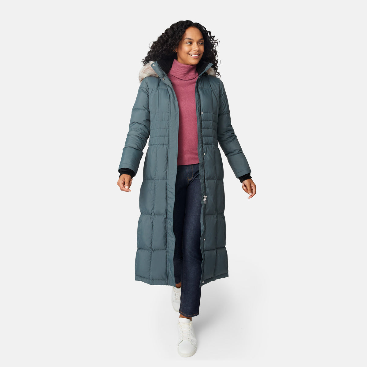Women's Full Length Splendor Down Jacket