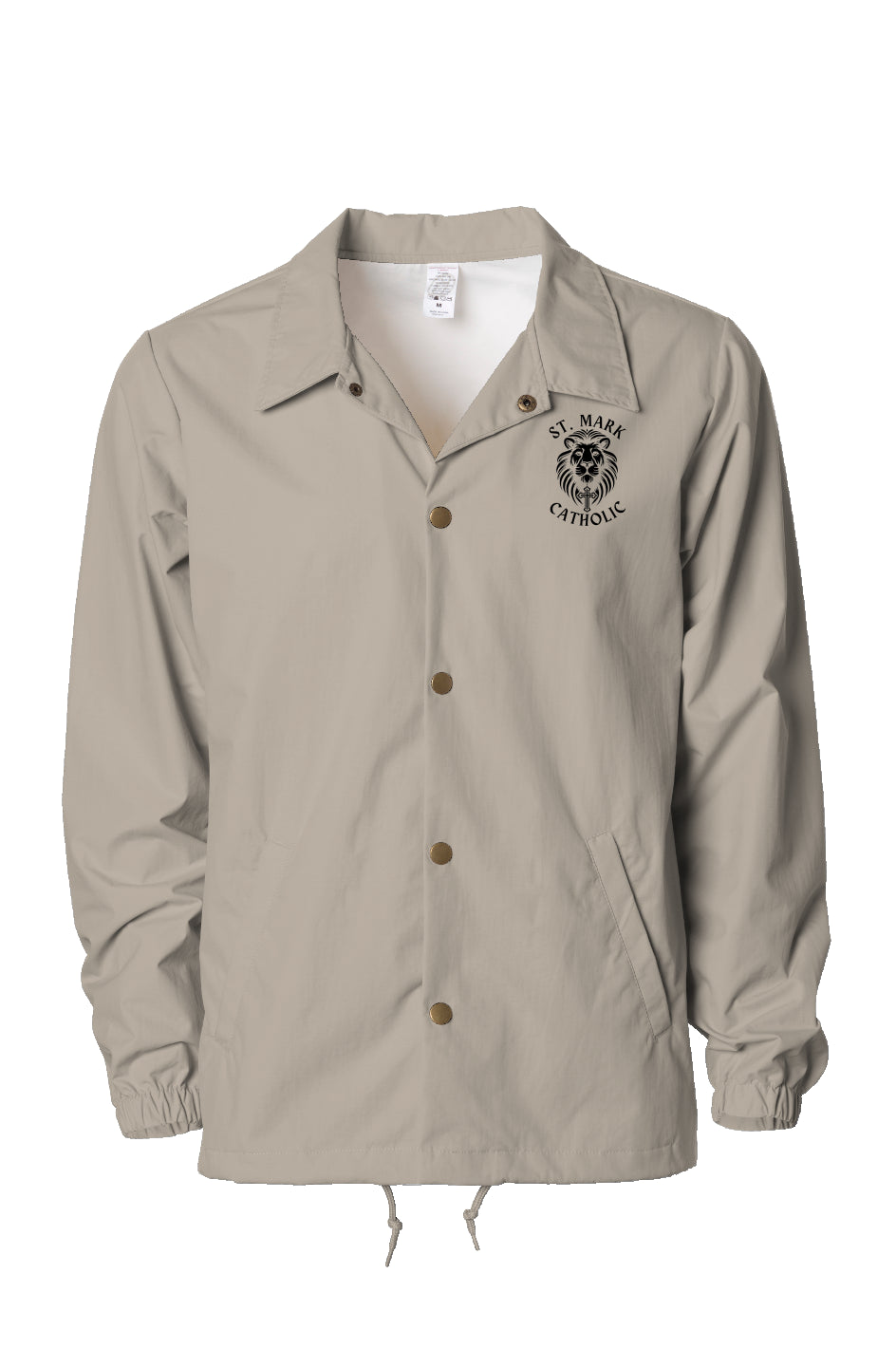 St. Mark Catholic Water-Resistant Windbreaker Jacket