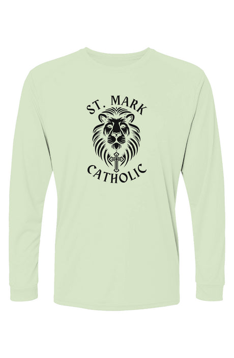 St. Mark Catholic Staff L/S Performance Tee w/ UPF 50+