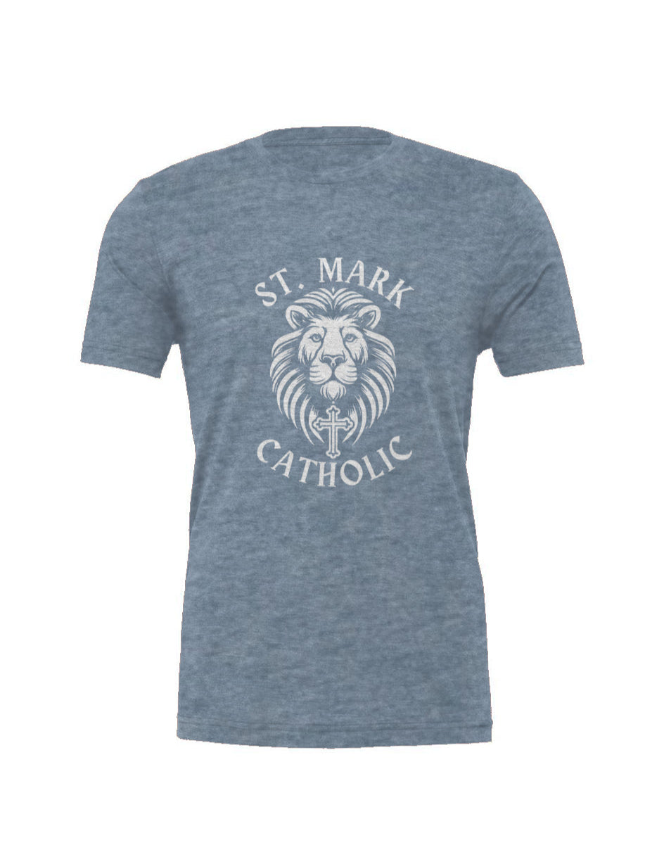 St. Mark Catholic Staff Triblend Tee