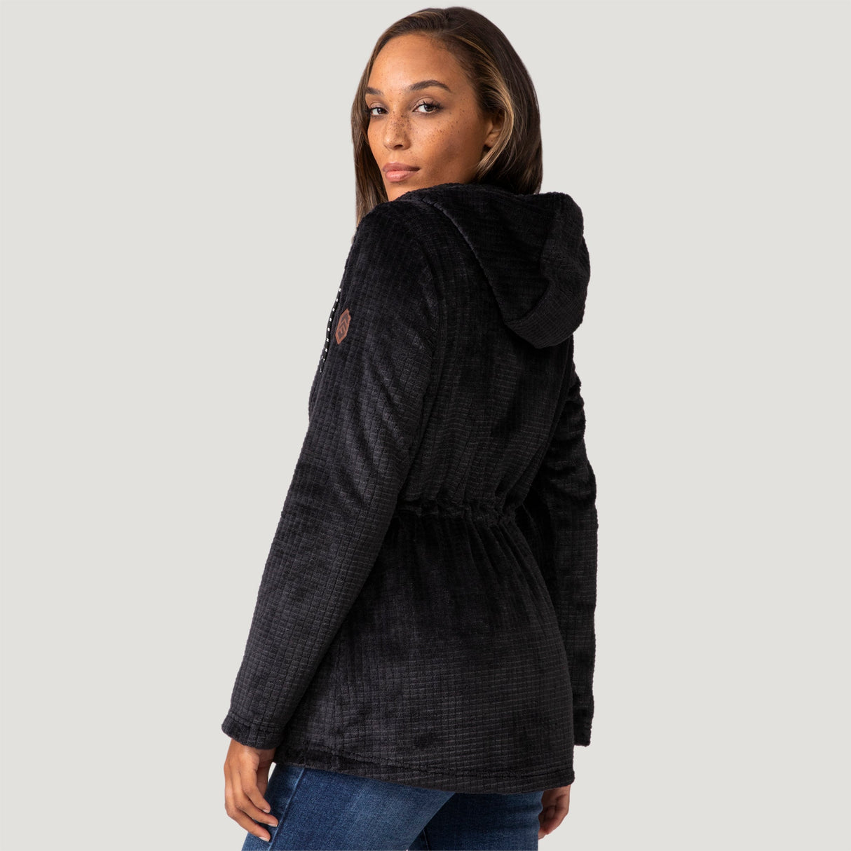 Women's Grid Butter Pile® Anorak Jacket
