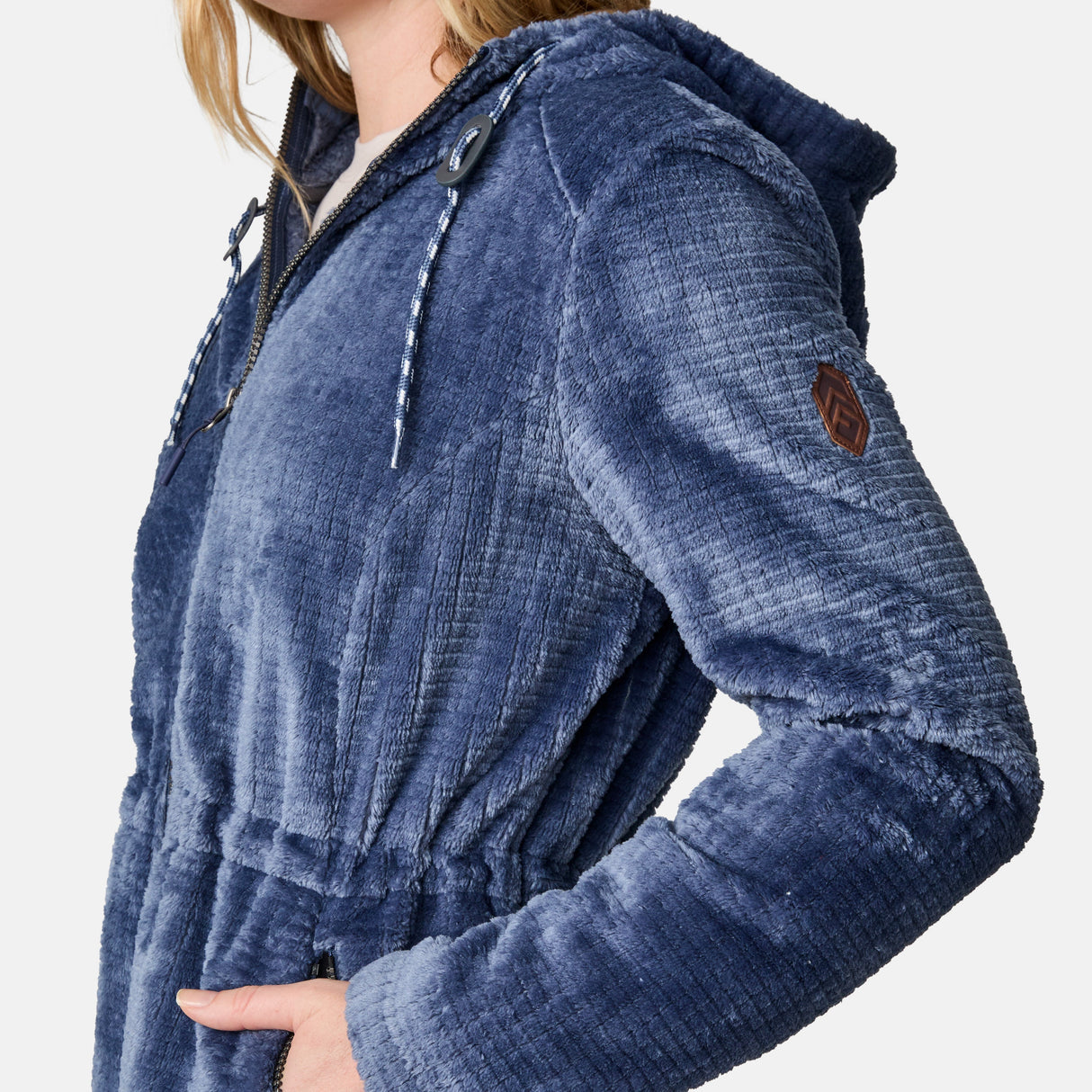 Women's Grid Butter Pile® Anorak Jacket