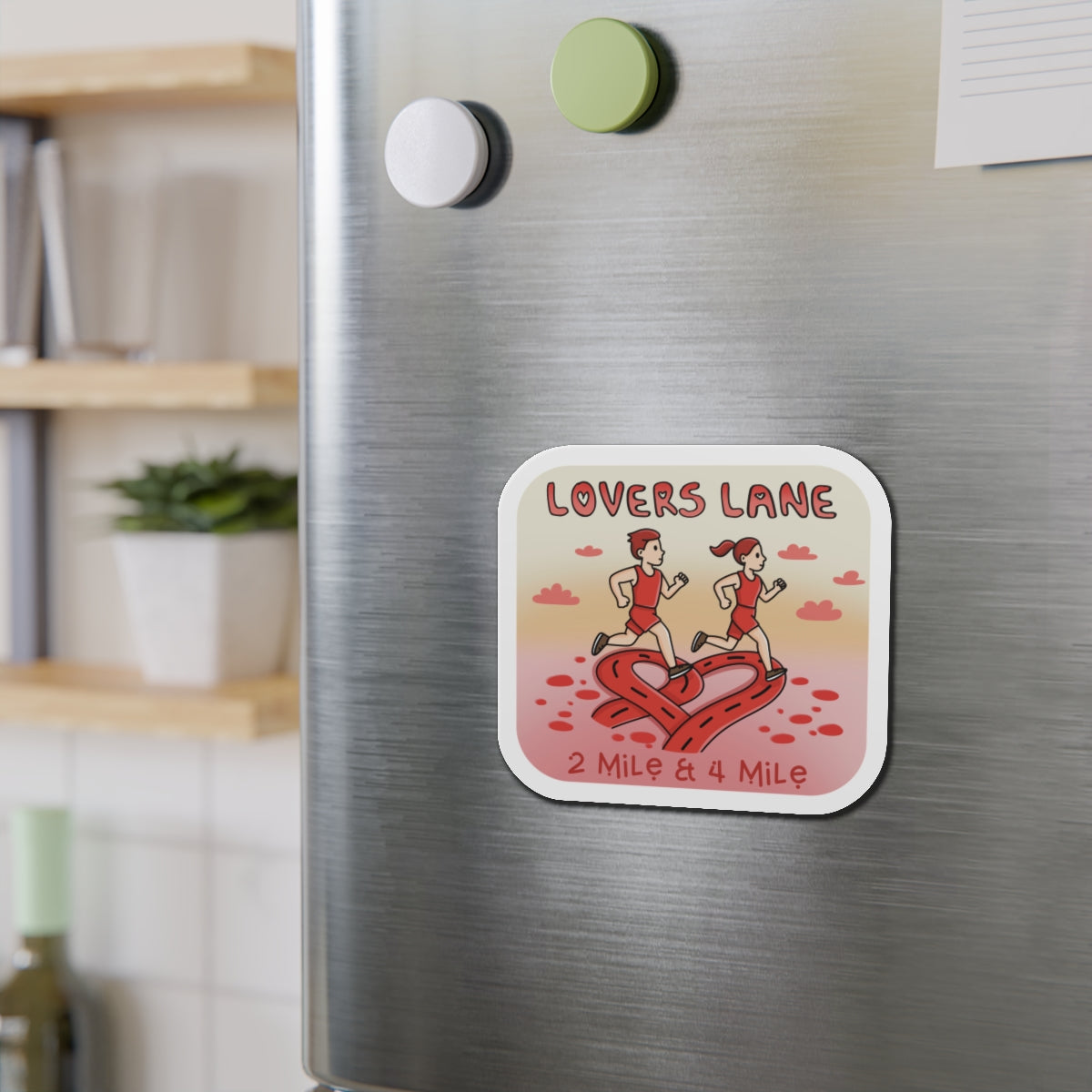 Lovers Lane 2 Mile & Relay Magnets