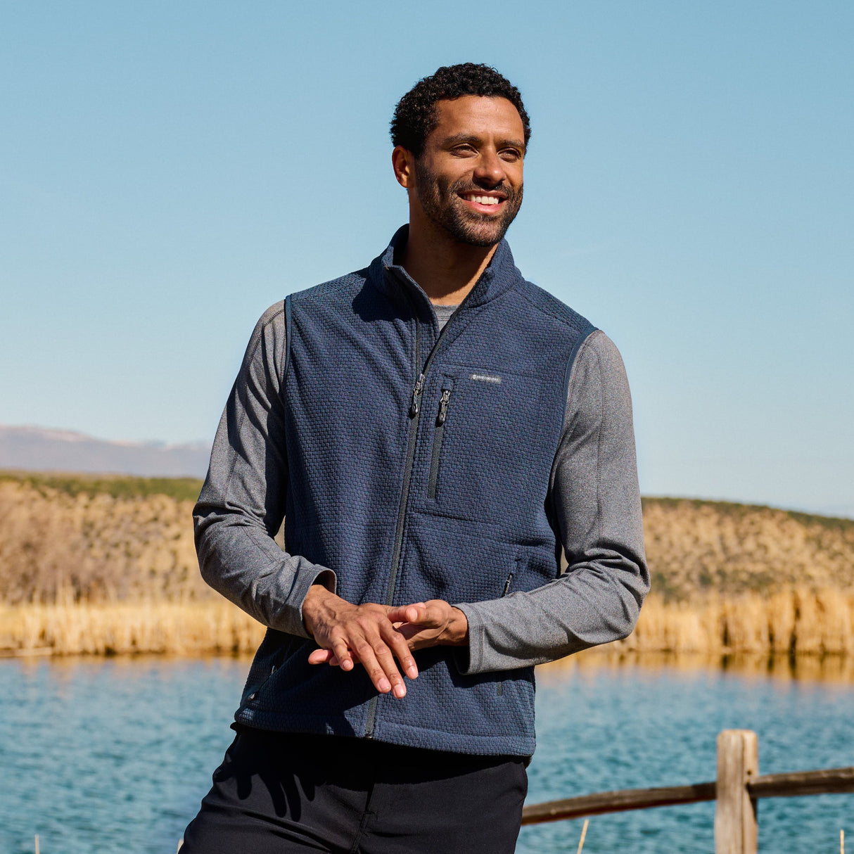 Men's Brick Fleece Adventure Vest
