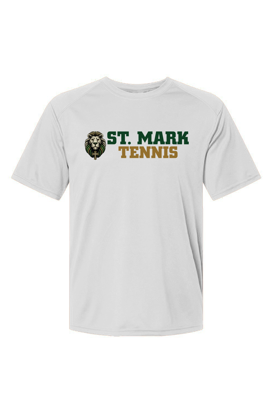 St. Mark Catholic Tennis Performance Tee w/ UPF 50+