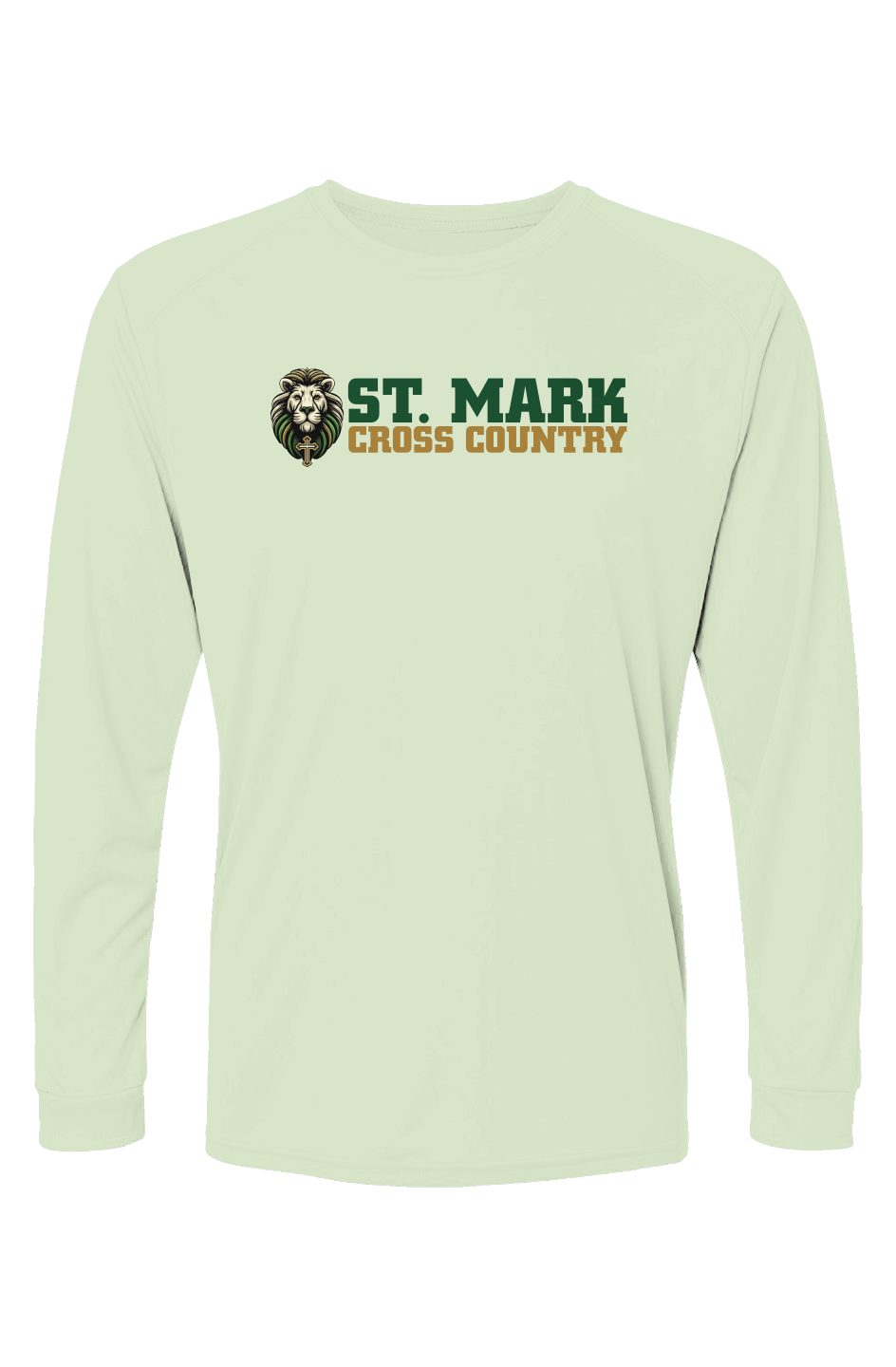 St. Mark Catholic Cross Country L/S Performance Tee w/ SPF 50+