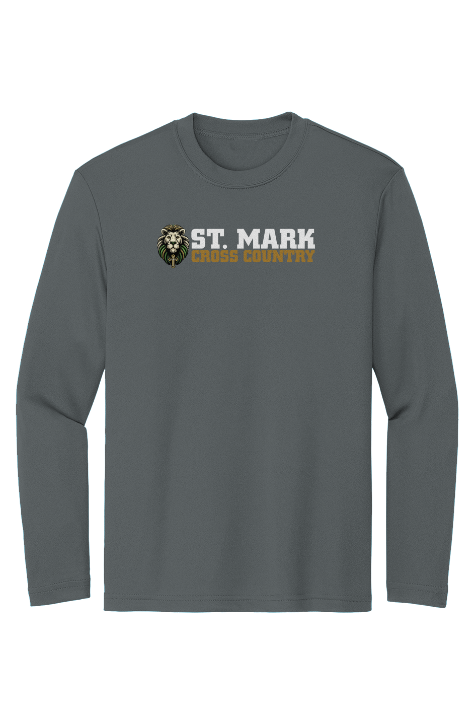 St. Mark Catholic Cross Country L/S Performance Tee w/ SPF 50+