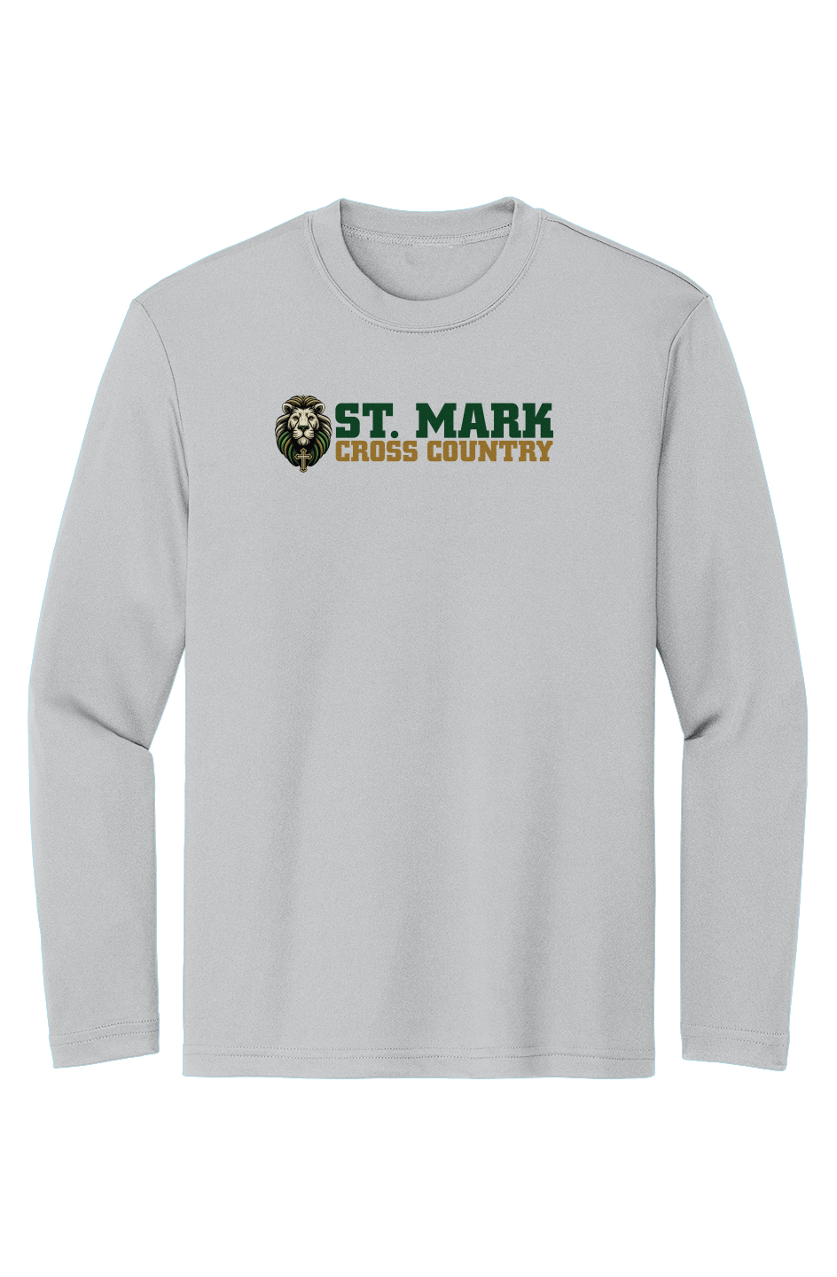 St. Mark Catholic Cross Country L/S Performance Tee w/ SPF 50+