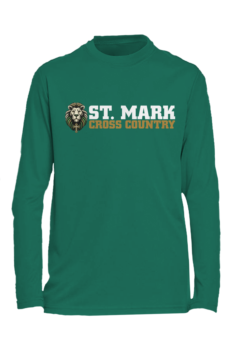 St. Mark Catholic Cross Country L/S Performance Tee w/ SPF 50+