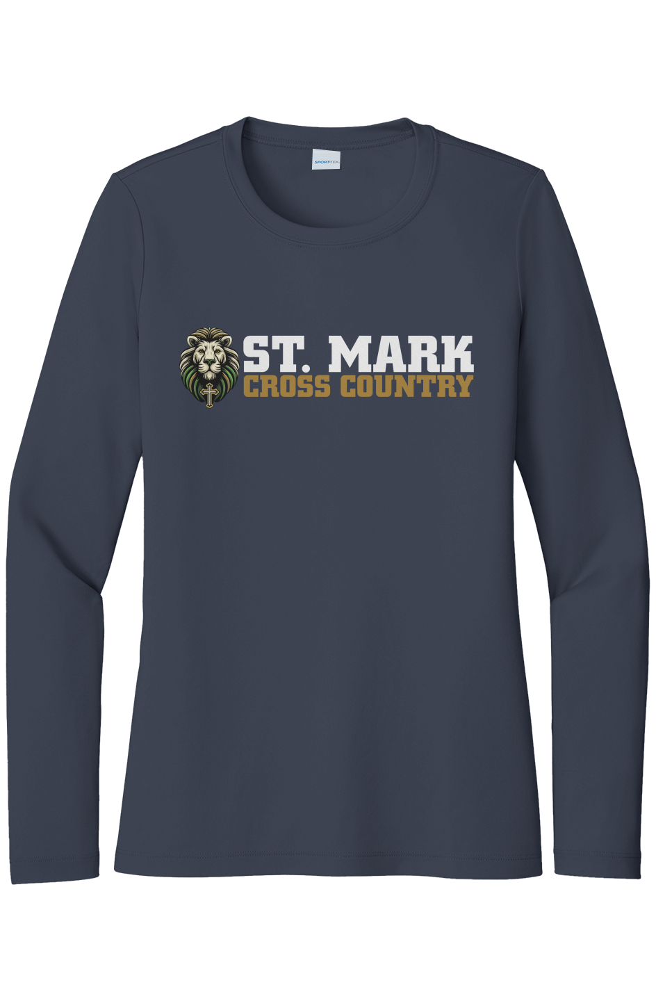 St. Mark Catholic Cross Country L/S Performance Tee w/ SPF 50+