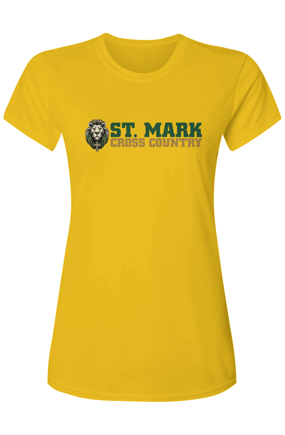 St. Mark Catholic Cross Country Performance Tee w/ SPF 50+