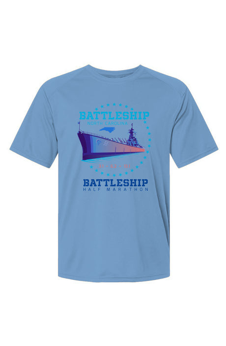 Battleship Half Marathon Islander Performance Tee w/ SPF 50+