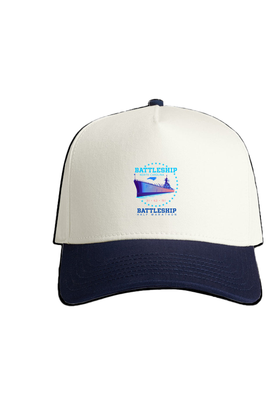 Battleship Half Marathon Two-Tone Cap