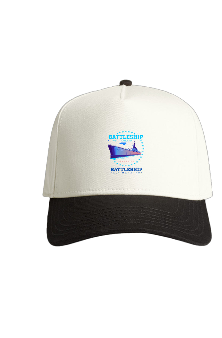 Battleship Half Marathon Two-Tone Cap