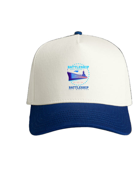Battleship Half Marathon Two-Tone Cap