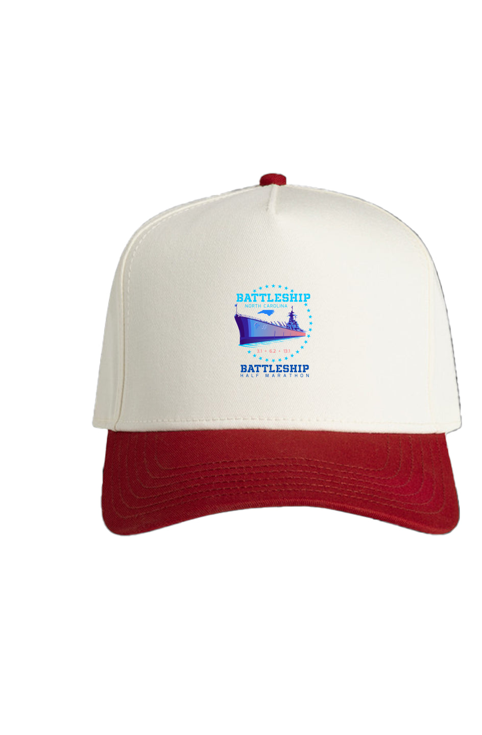 Battleship Half Marathon Two-Tone Cap