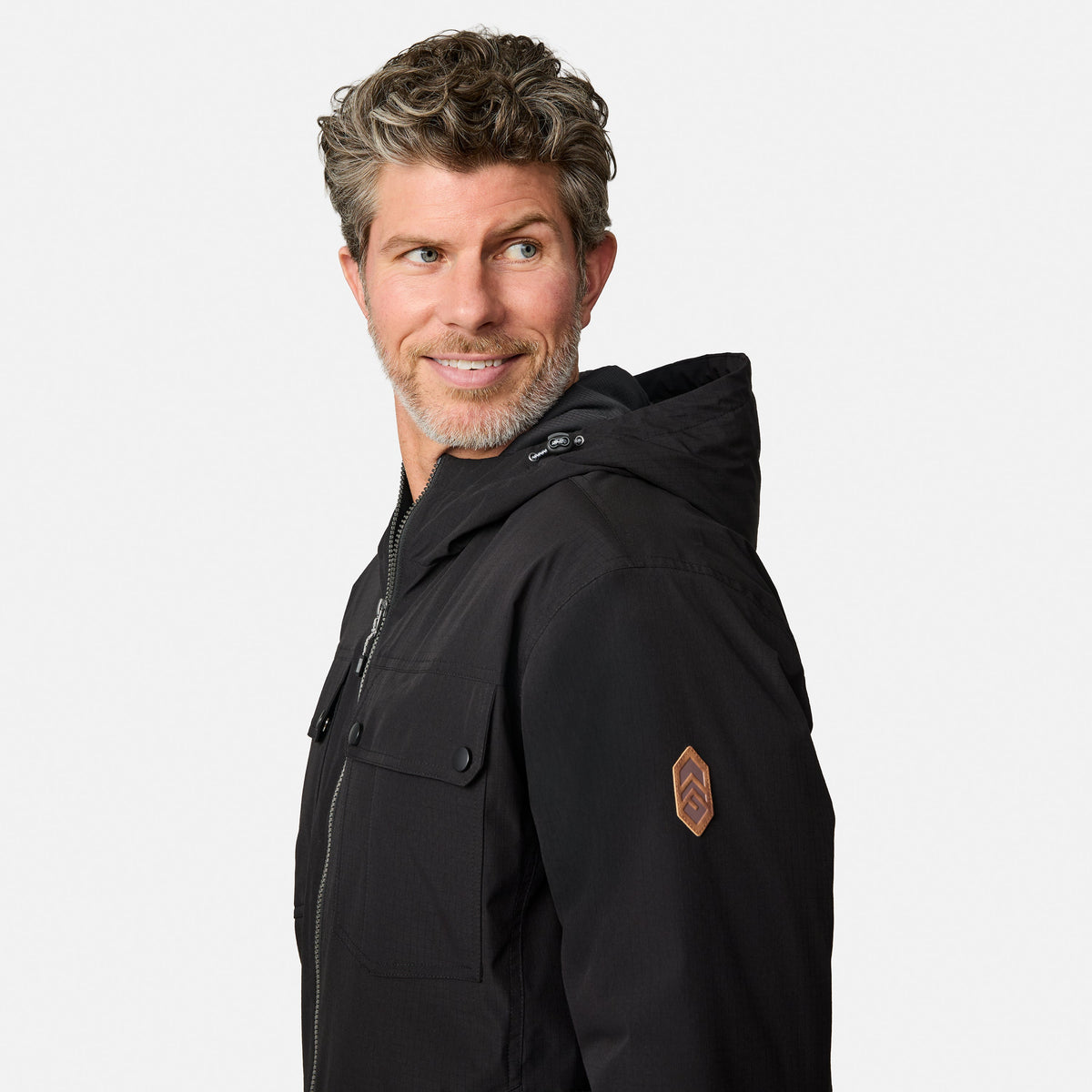 Men's Hooded Cruiser Midweight Jacket