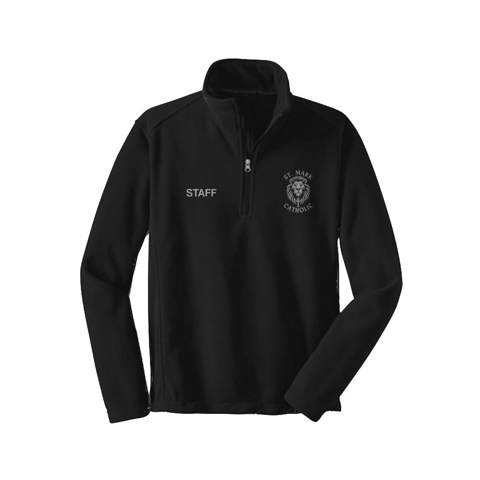 St. Mark Catholic Quarter Zip Pullover Fleece Pullover