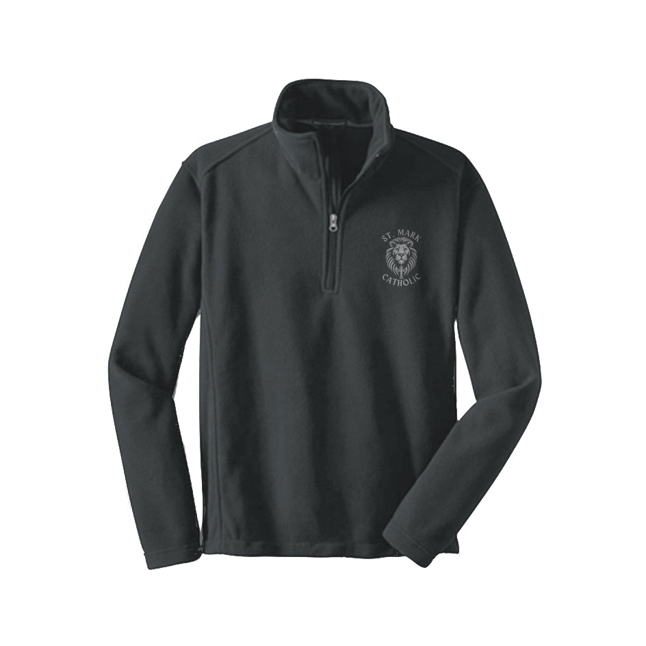 St. Mark Catholic Quarter Zip Pullover Fleece Pullover