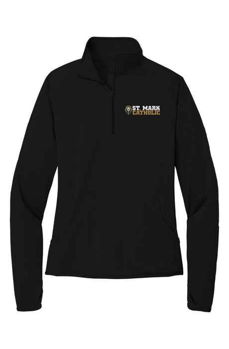 St. Mark Catholic Sport Wick Quarter Zip Pullover