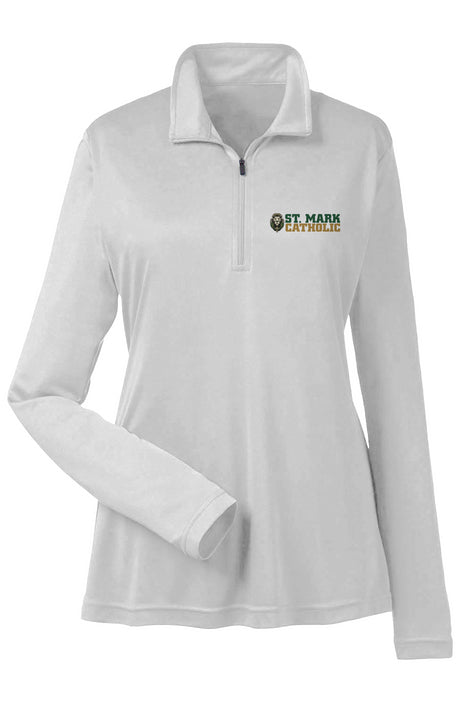 St. Mark Catholic Ladies' Performance Quarter Zip Pullover