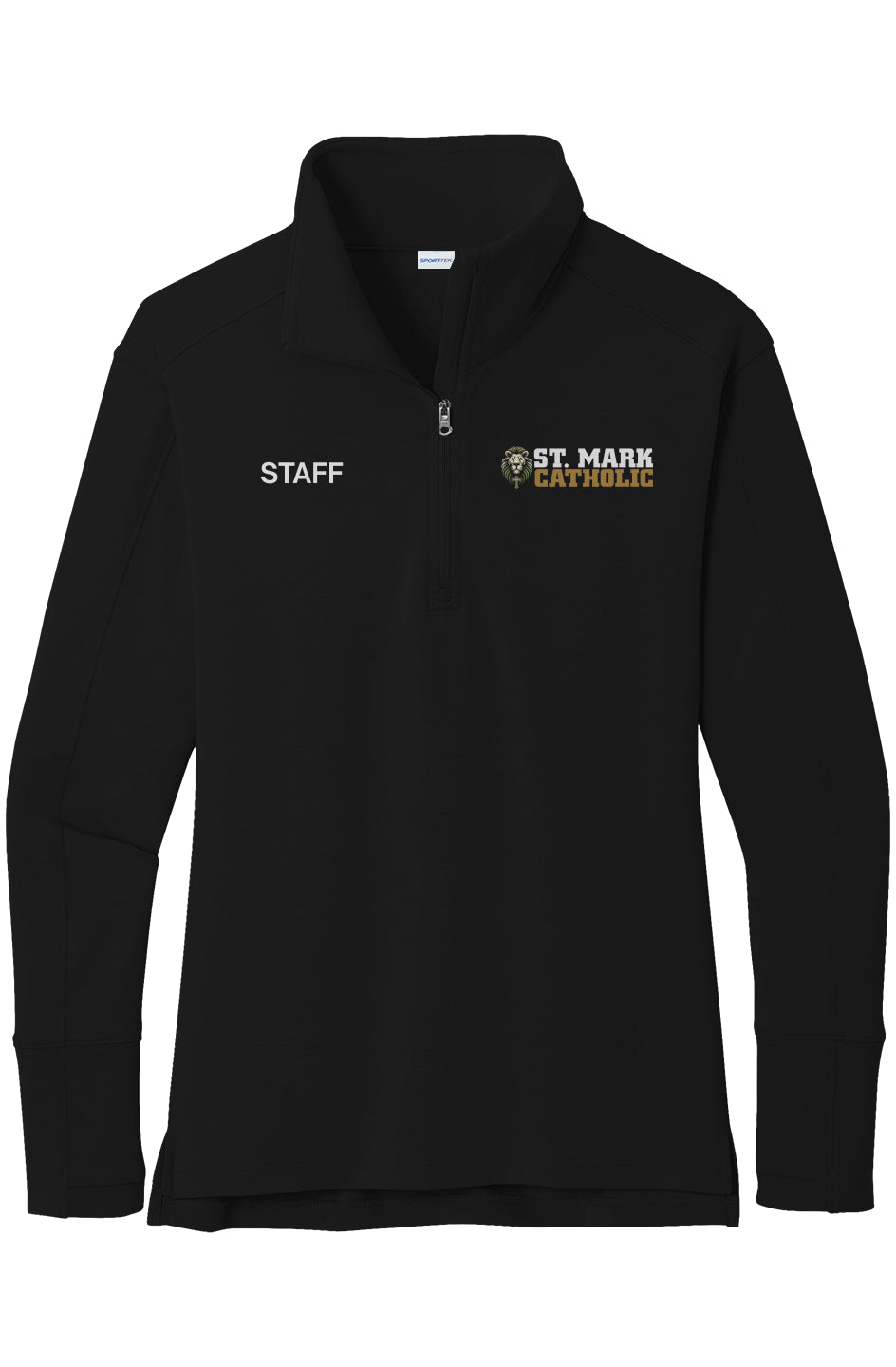 St. Mark Catholic Ladies' Performance Quarter Zip Pullover