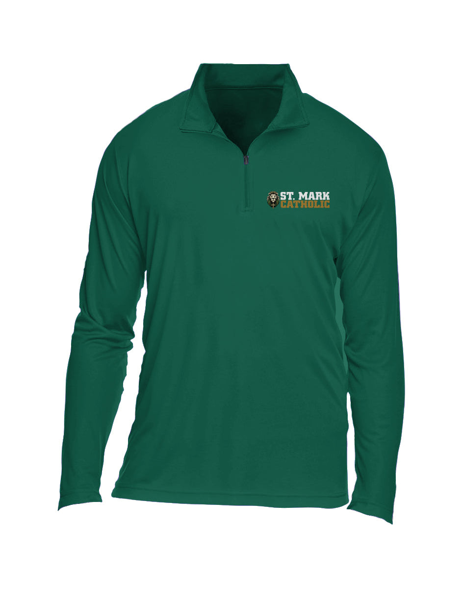 St. Mark Catholic Men's Performance Quarter-Zip Pullover