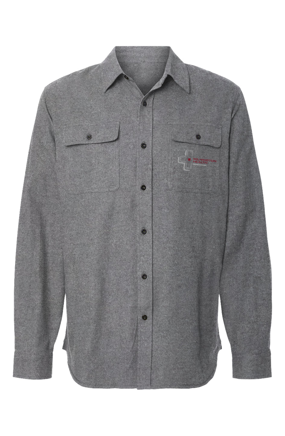 Men's Solid Flannel Shirt