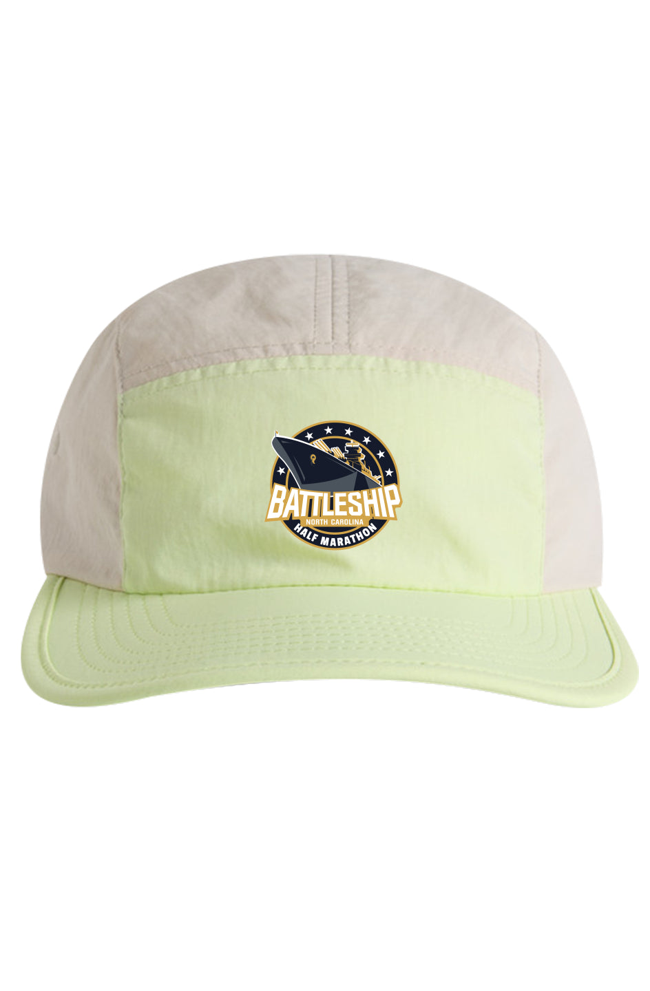 Battleship Half Marathon Finn Two Tone Nylon Cap