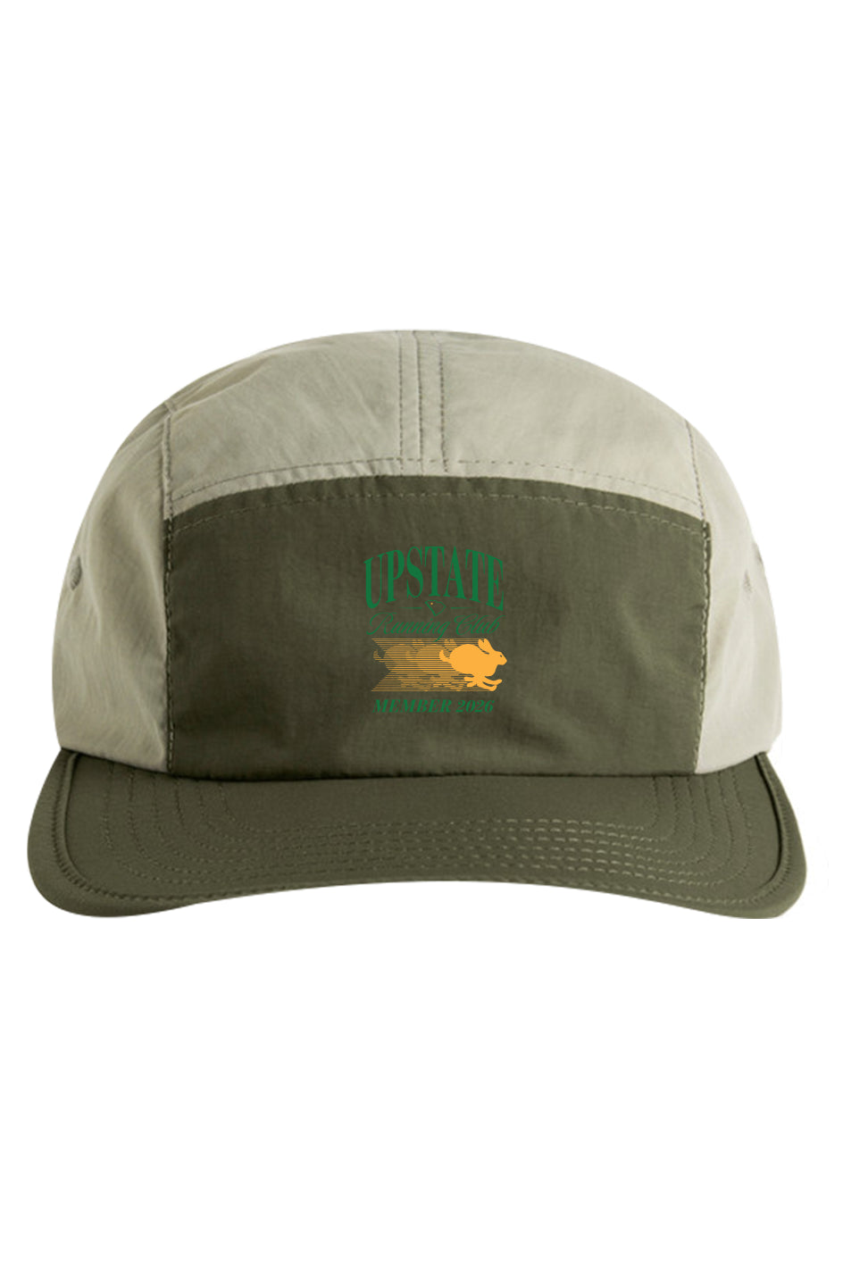 Upstate Running Club Finn Two Tone Nylon Cap