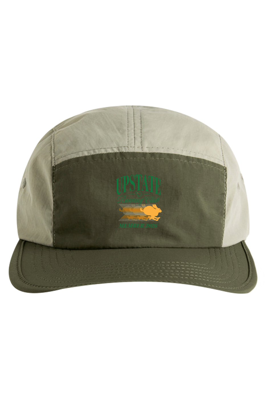 Upstate Running Club Finn Two Tone Nylon Cap