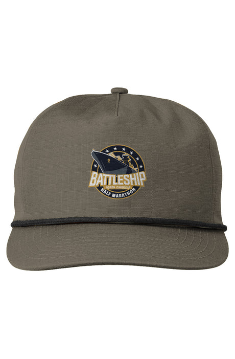Battleship Half Marathon Lariat Ripstop Hat