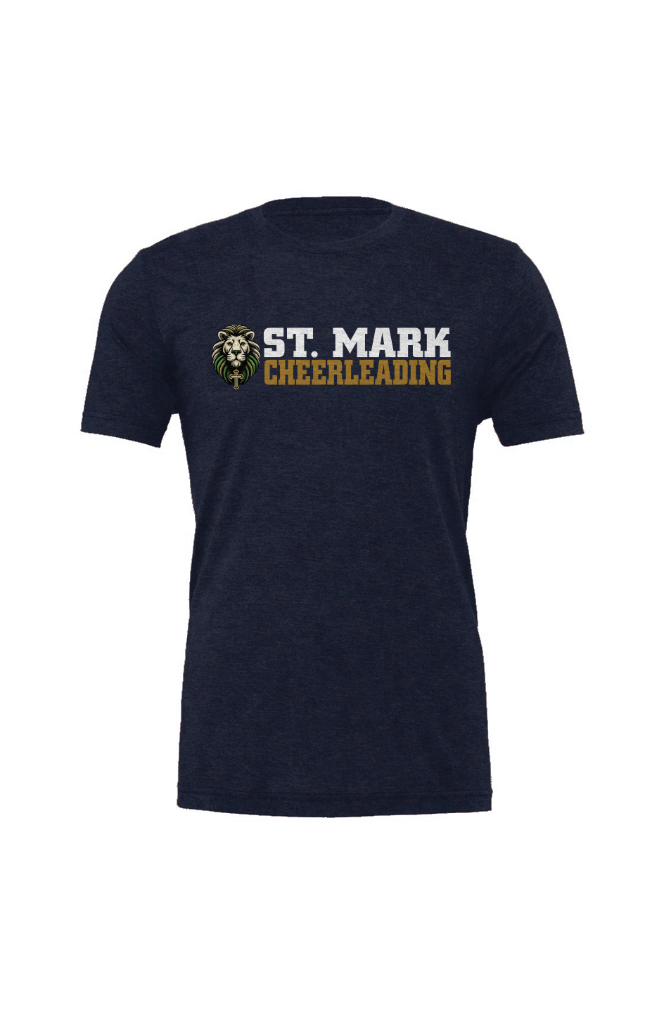 St. Mark Catholic Cheerleading Triblend Tee