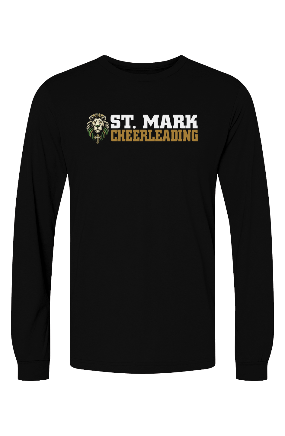 St. Mark Cheerleading L/S Triblend Tee