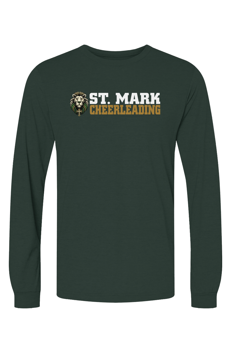 St. Mark Cheerleading L/S Triblend Tee