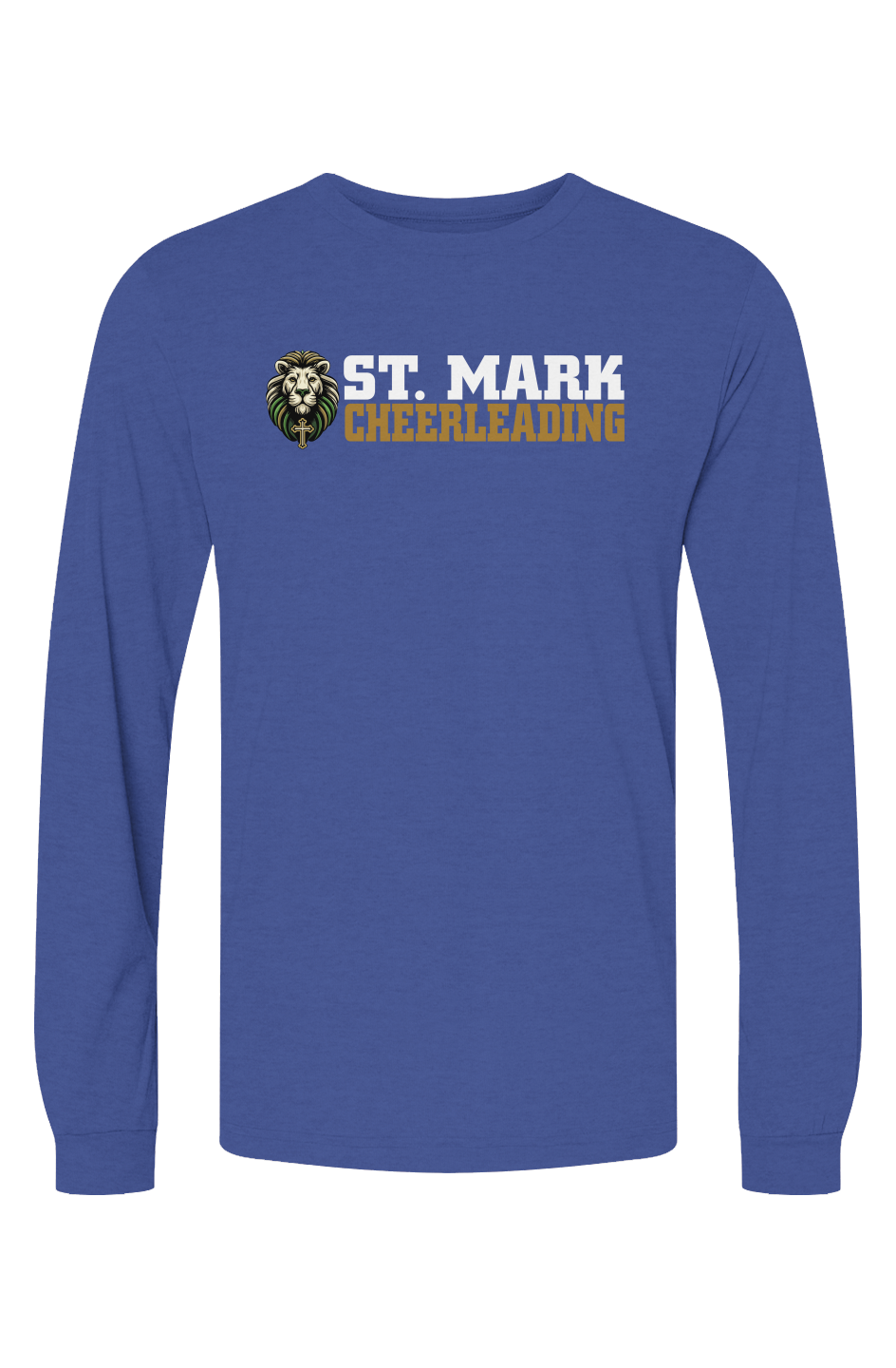 St. Mark Cheerleading L/S Triblend Tee