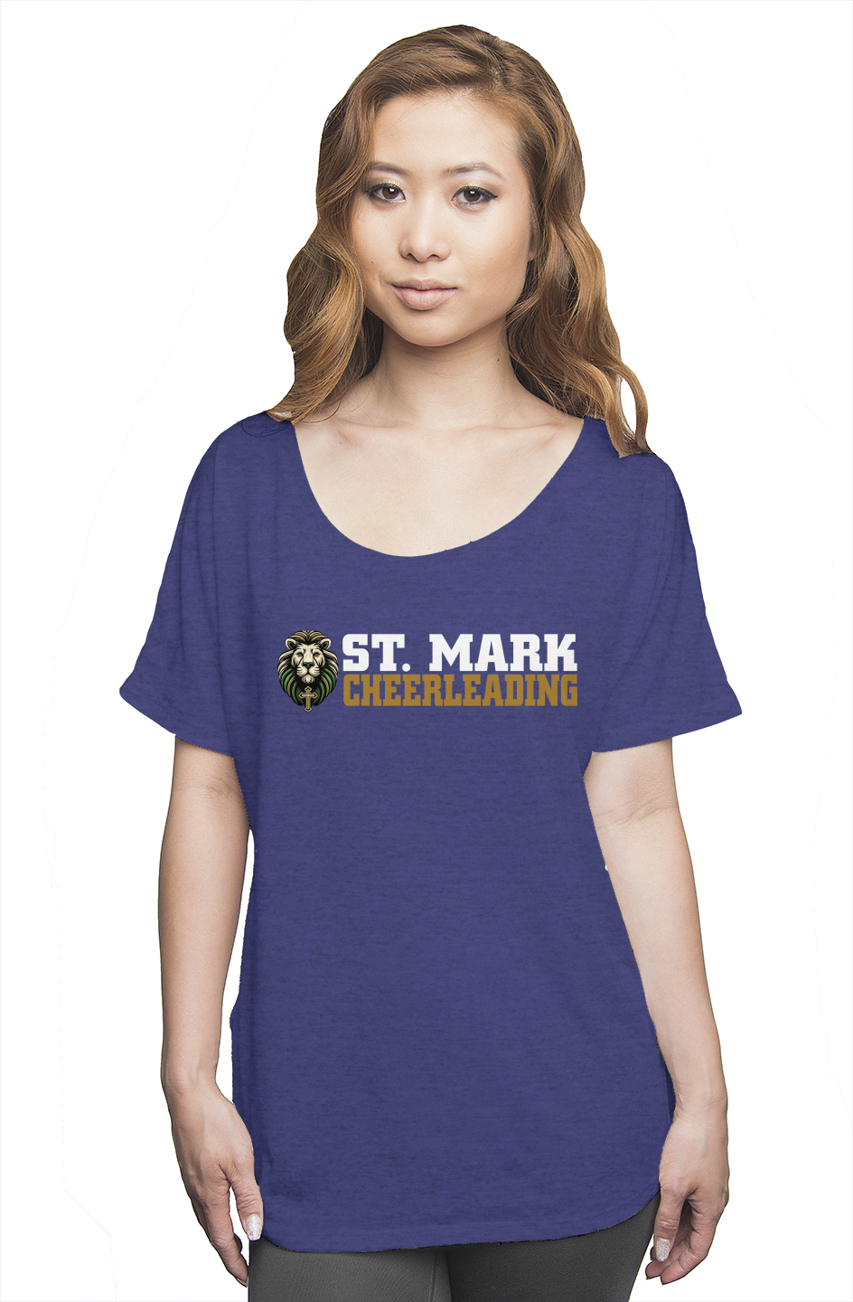 St. Mark Cheerleading Slouchy Tee
