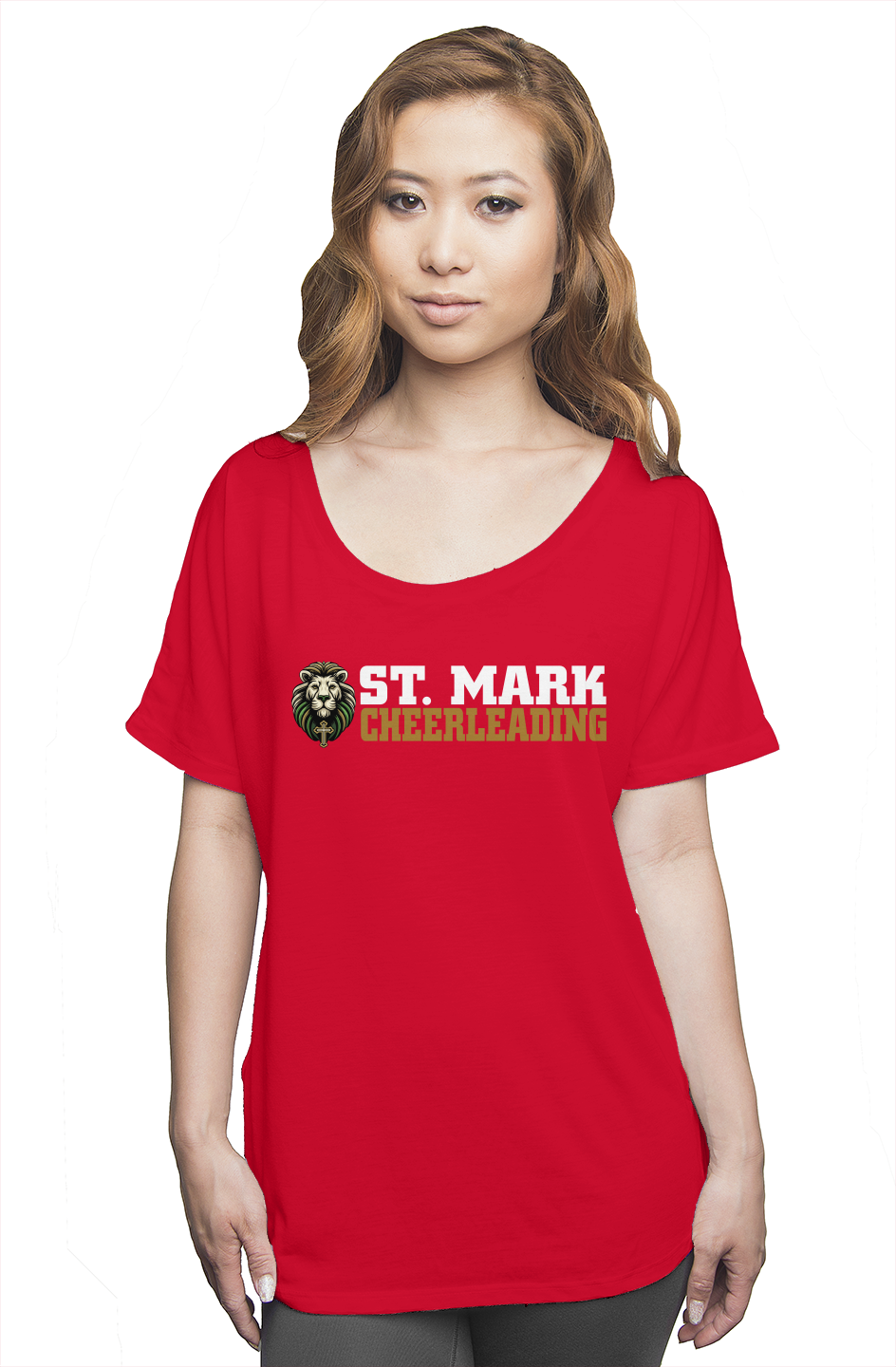 St. Mark Cheerleading Slouchy Tee