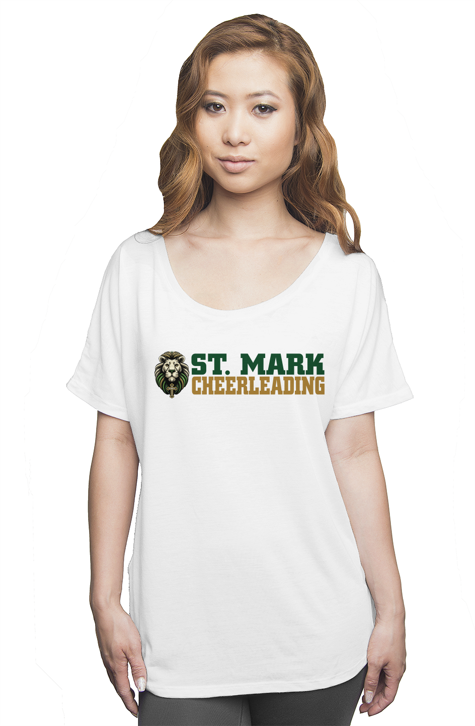 St. Mark Cheerleading Slouchy Tee